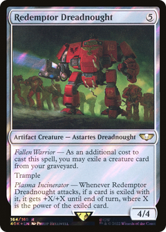 Redemptor Dreadnought (Surge Foil) (164) [Warhammer 40,000 Commander] foil - Deck Out Gaming