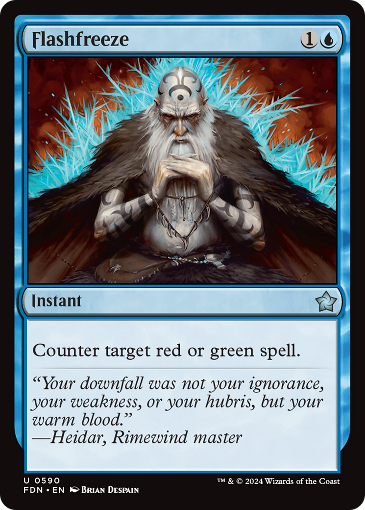 Flashfreeze (590) [Foundations] - Deck Out Gaming
