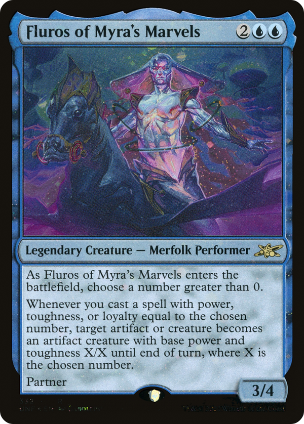 Fluros of Myra's Marvels (Galaxy Foil) (332) [Unfinity] foil - Deck Out Gaming