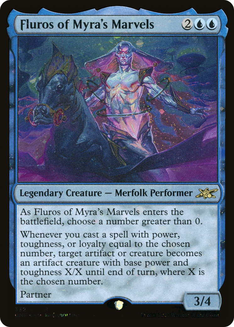 Fluros of Myra's Marvels (Galaxy Foil) (332) [Unfinity] foil - Deck Out Gaming