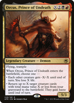Orcus, Prince of Undeath (229) [Adventures in the Forgotten Realms] - Deck Out Gaming