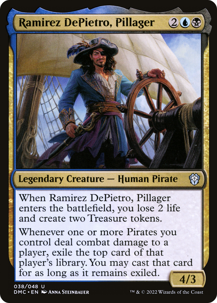 Ramirez DePietro, Pillager (38) [Dominaria United Commander] - Deck Out Gaming