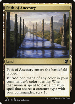Path of Ancestry (177) [Commander: Innistrad: Crimson Vow] - Deck Out Gaming