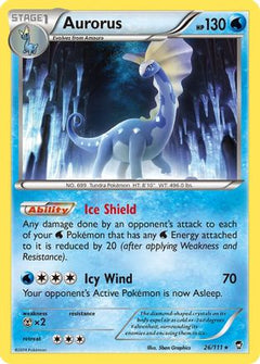 Aurorus (26) [XY - Furious Fists] Reverse Holofoil - Deck Out Gaming