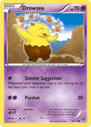 Drowzee (35) [XY - Furious Fists] - Deck Out Gaming