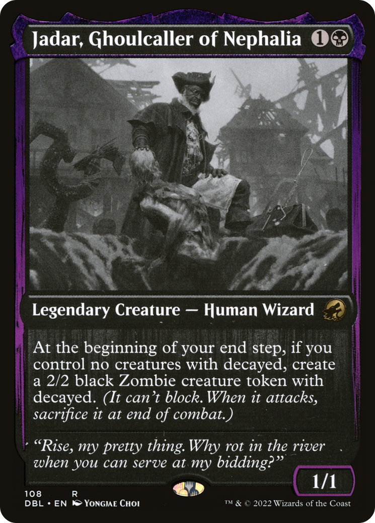 Jadar, Ghoulcaller of Nephalia (108) [Innistrad: Double Feature] foil - Deck Out Gaming