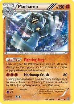 Machamp (46) [XY - Furious Fists] Reverse Holofoil - Deck Out Gaming