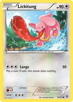 Lickitung (78) [XY - Furious Fists] Reverse Holofoil - Deck Out Gaming