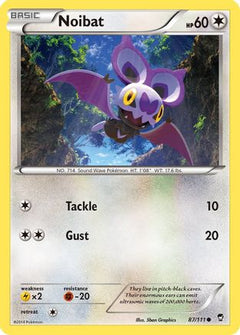 Noibat (87) [XY - Furious Fists] Reverse Holofoil - Deck Out Gaming