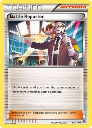 Battle Reporter (88) [XY - Furious Fists] Reverse Holofoil - Deck Out Gaming