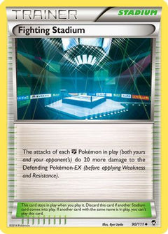 Fighting Stadium (90) [XY - Furious Fists] Reverse Holofoil - Deck Out Gaming