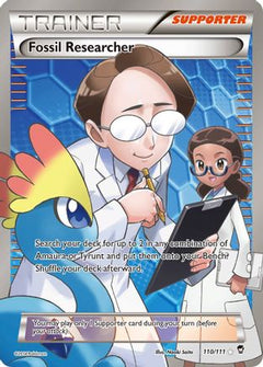 Fossil Researcher (110 Full Art) (110) [XY - Furious Fists] Holofoil - Deck Out Gaming