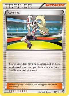 Korrina (95) [XY - Furious Fists] Reverse Holofoil - Deck Out Gaming
