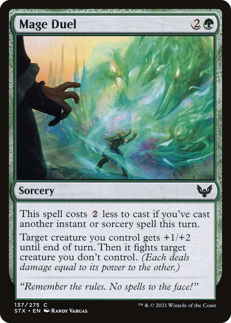 Mage Duel (137) [Strixhaven: School of Mages] - Deck Out Gaming