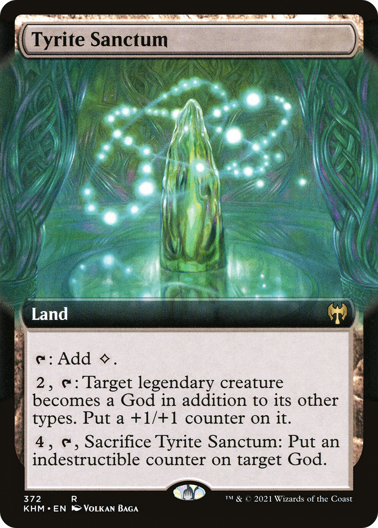 Tyrite Sanctum (Extended Art) (372) [Kaldheim] foil - Deck Out Gaming