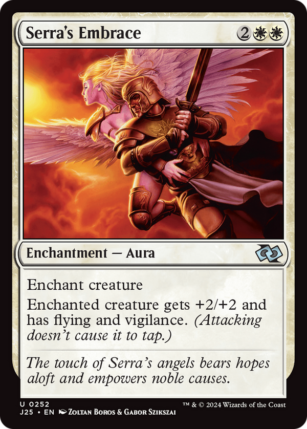 Serra's Embrace (252) [Foundations Jumpstart] - Deck Out Gaming