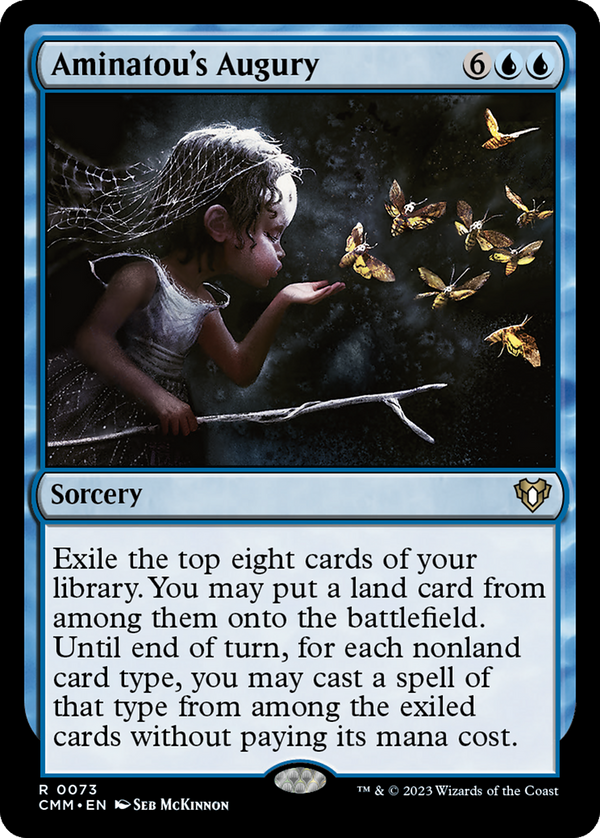 Aminatou's Augury (73) [Commander Masters] foil - Deck Out Gaming