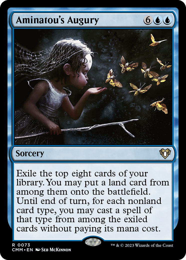 Aminatou's Augury (73) [Commander Masters] foil - Deck Out Gaming