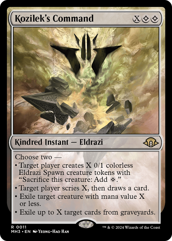 Kozilek's Command (11) [Modern Horizons 3] foil - Deck Out Gaming