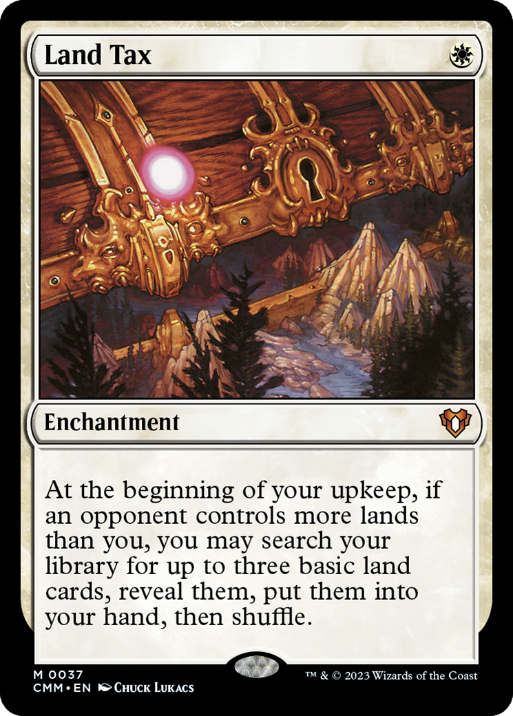Land Tax (37) [Commander Masters] - Deck Out Gaming