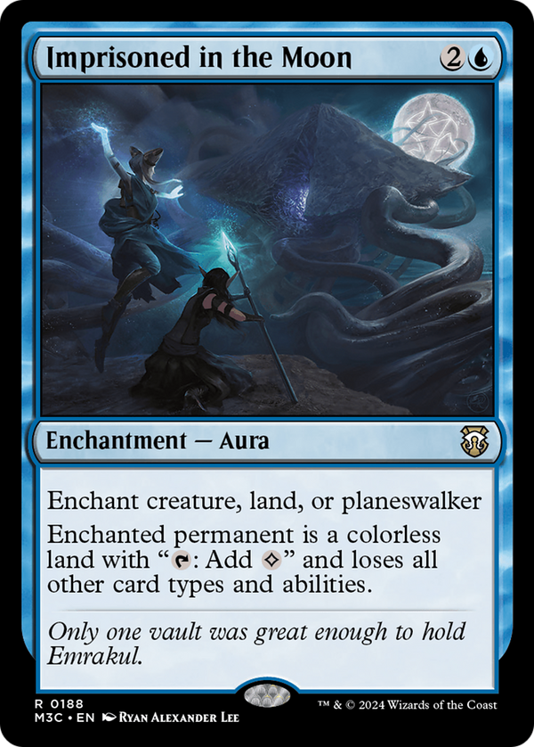 Imprisoned in the Moon (188) [Modern Horizons 3 Commander] - Deck Out Gaming