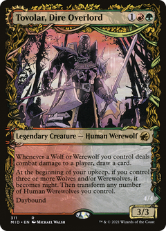 Tovolar, Dire Overlord (Showcase) (311) [Innistrad: Midnight Hunt] foil - Deck Out Gaming
