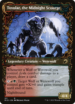 Tovolar, Dire Overlord (Showcase) (311) [Innistrad: Midnight Hunt] foil - Deck Out Gaming