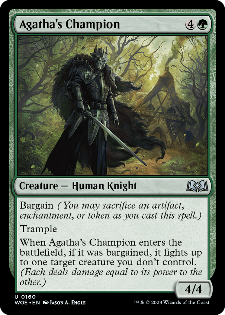 Agatha's Champion (160) [Wilds of Eldraine] foil - Deck Out Gaming