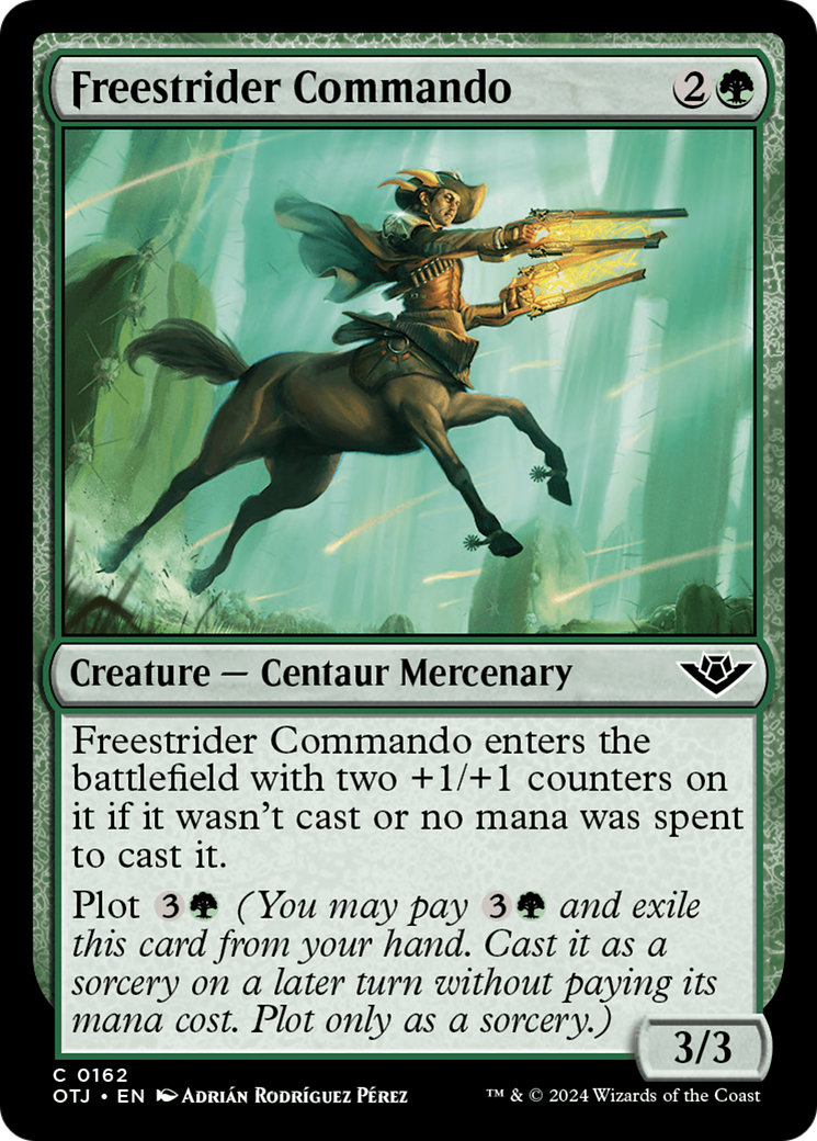 Freestrider Commando (162) [Outlaws of Thunder Junction] foil - Deck Out Gaming