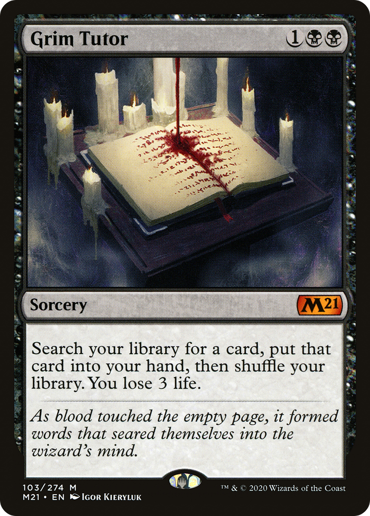 Grim Tutor (103) [Core Set 2021] - Deck Out Gaming