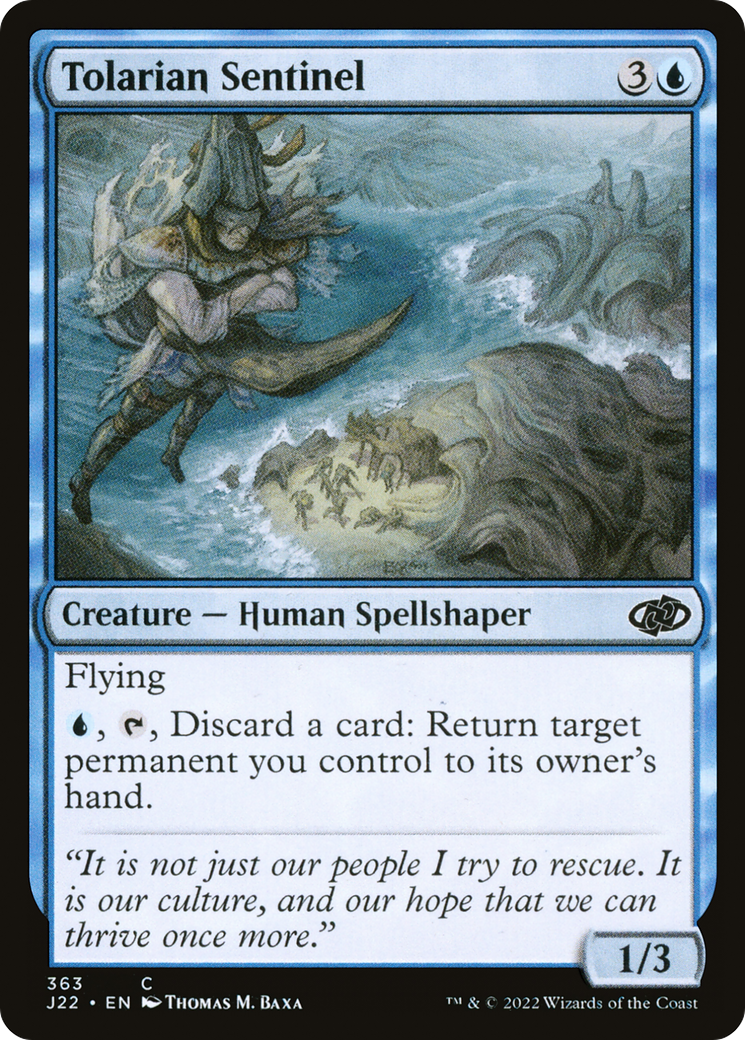 Tolarian Sentinel (363) [Jumpstart 2022] - Deck Out Gaming