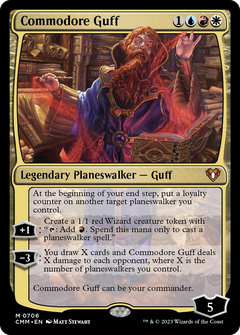 Commodore Guff (706) [Commander Masters] foil - Deck Out Gaming