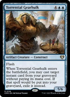 Torrential Gearhulk (128) [Commander Masters] foil - Deck Out Gaming