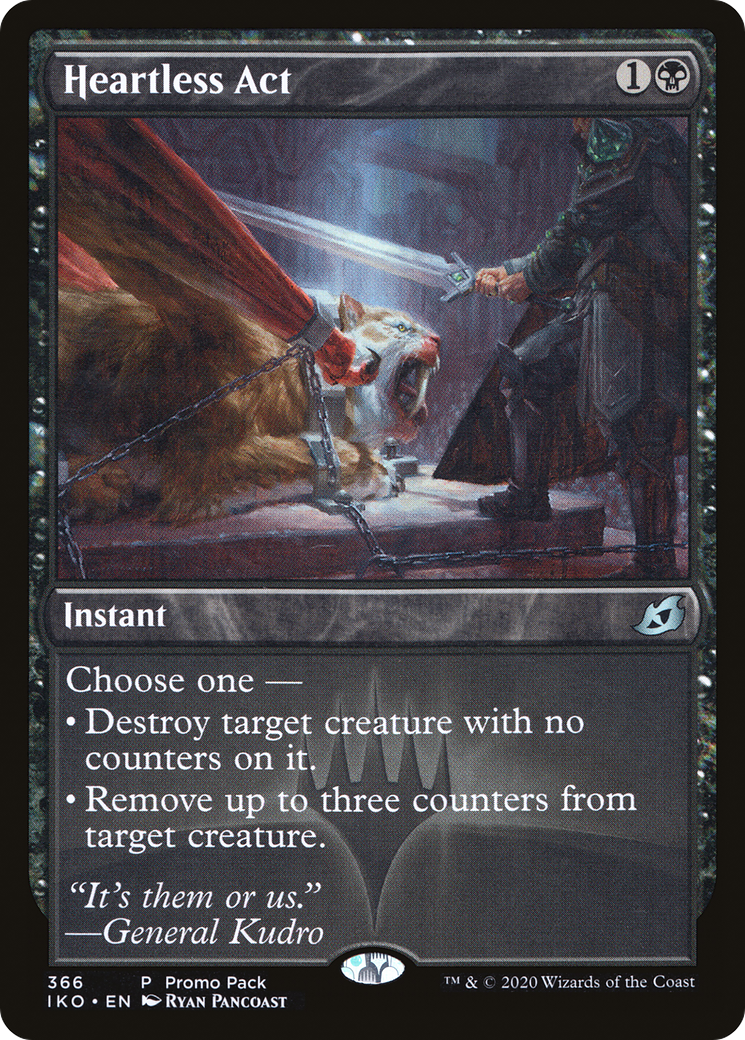 Heartless Act (366) [Ikoria: Lair of Behemoths] foil - Deck Out Gaming