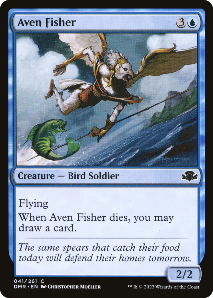 Aven Fisher (41) [Dominaria Remastered] - Deck Out Gaming