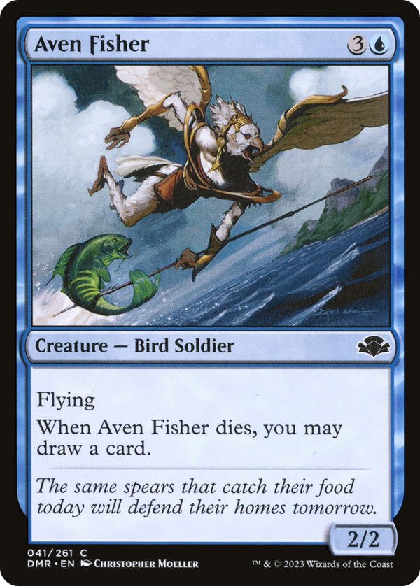 Aven Fisher (41) [Dominaria Remastered] - Deck Out Gaming