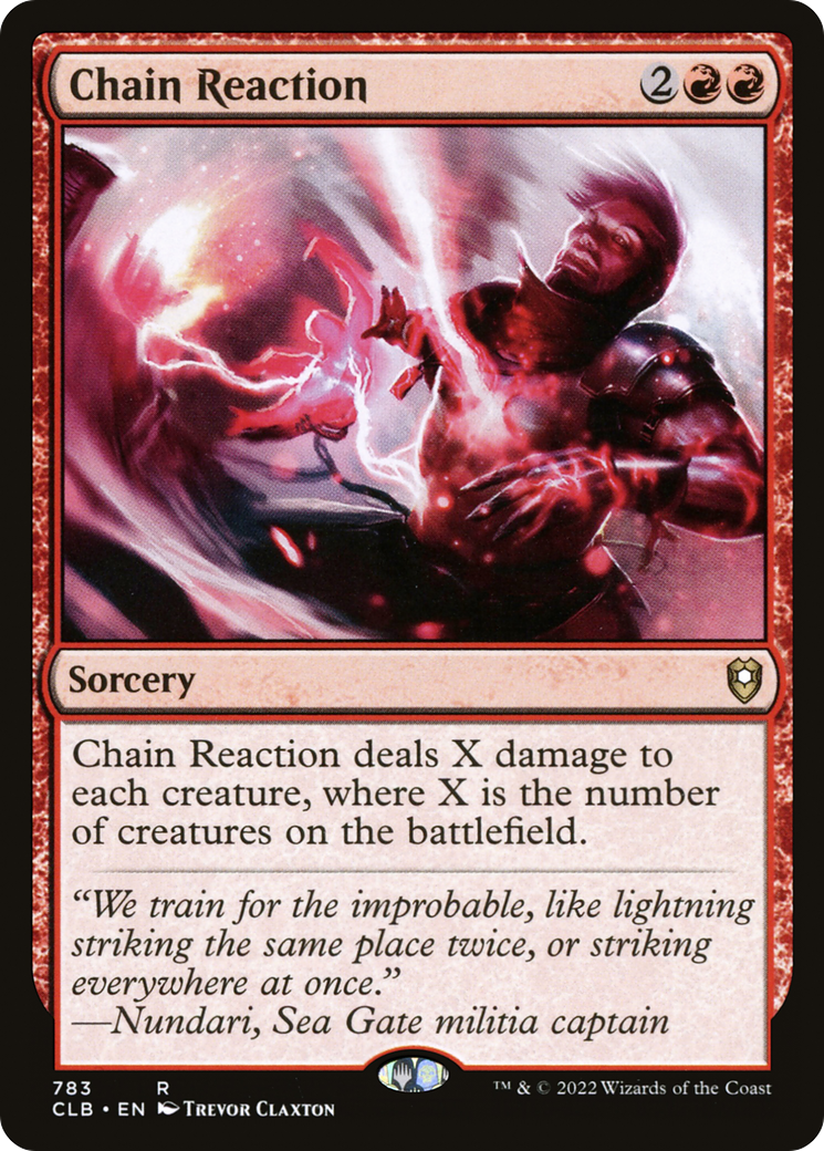 Chain Reaction (783) [Commander Legends: Battle for Baldur's Gate] - Deck Out Gaming