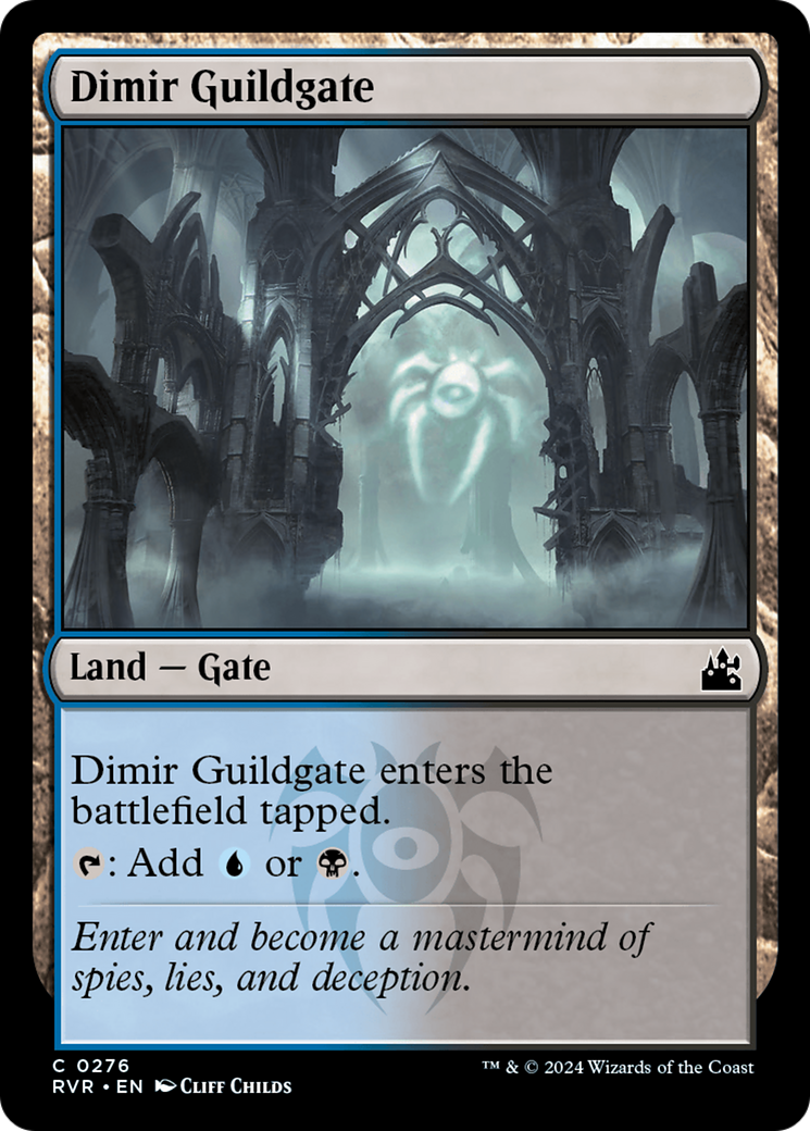 Dimir Guildgate (276) [Ravnica Remastered] - Deck Out Gaming