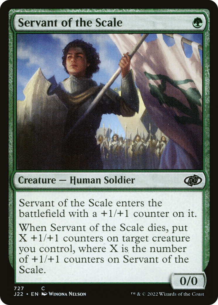 Servant of the Scale (727) [Jumpstart 2022] - Deck Out Gaming