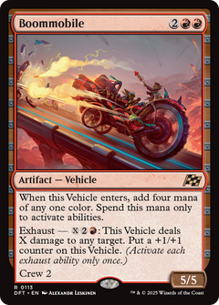 Boommobile (113) [Aetherdrift] foil - Deck Out Gaming