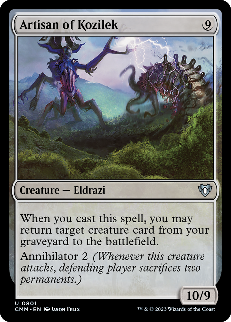 Artisan of Kozilek (801) [Commander Masters] - Deck Out Gaming