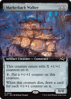 Marketback Walker (Extended Art) (393) [Aetherdrift] foil - Deck Out Gaming