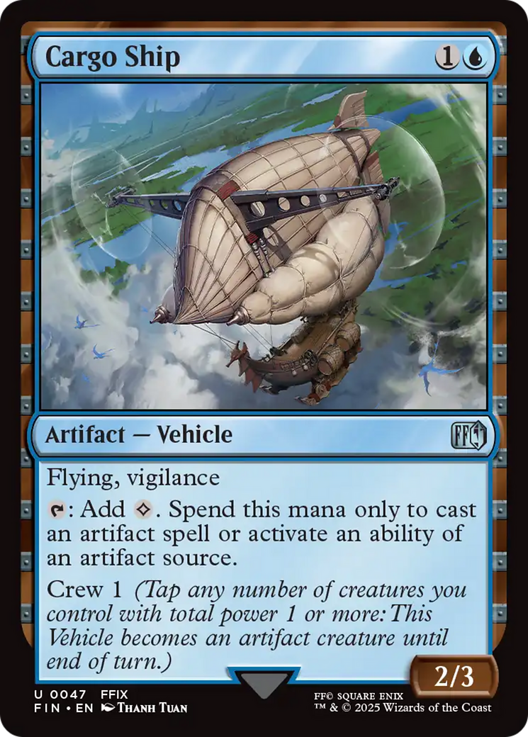 Cargo Ship (47) [FINAL FANTASY] foil - Deck Out Gaming
