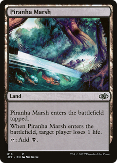 Piranha Marsh (818) [Jumpstart 2022] - Deck Out Gaming