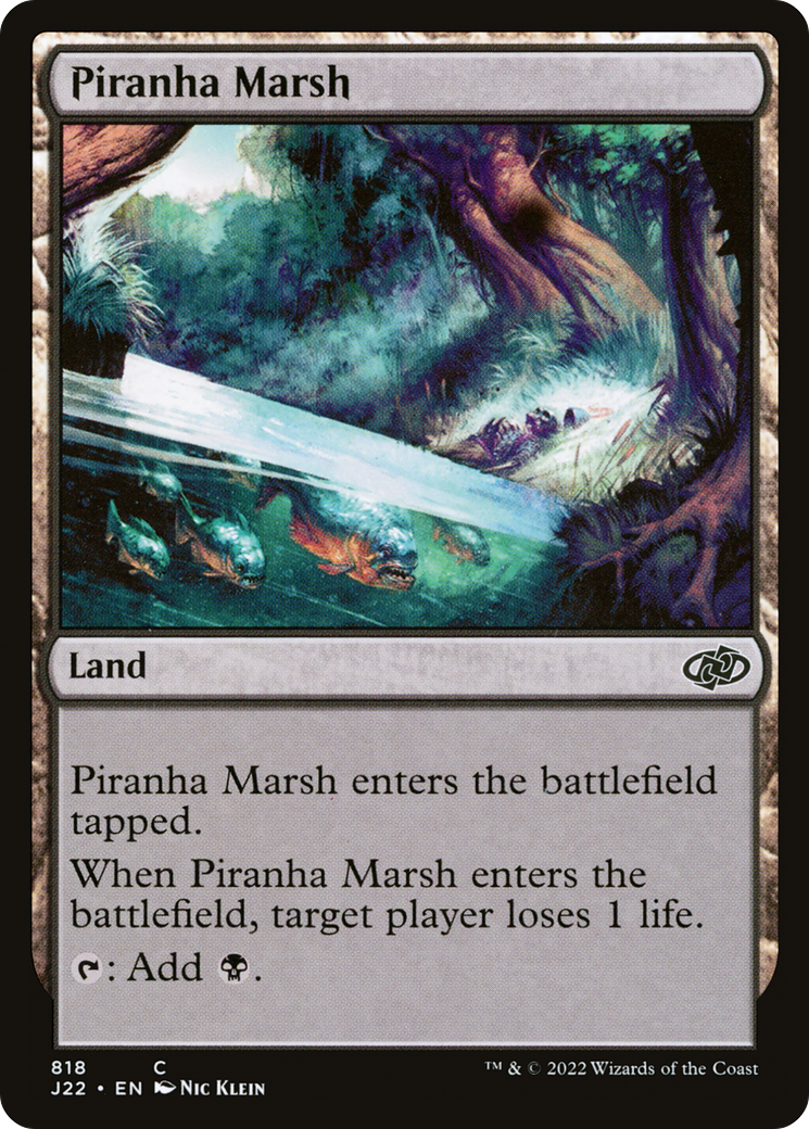 Piranha Marsh (818) [Jumpstart 2022] - Deck Out Gaming