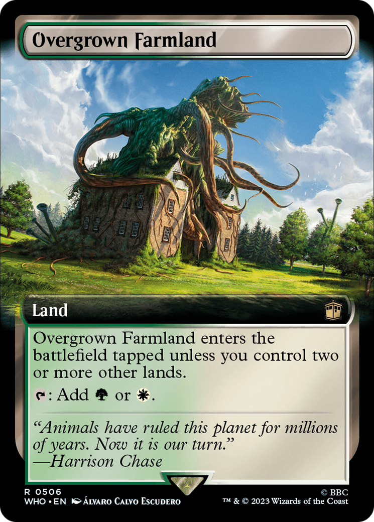 Overgrown Farmland (Extended Art) (506) [Doctor Who] - Deck Out Gaming