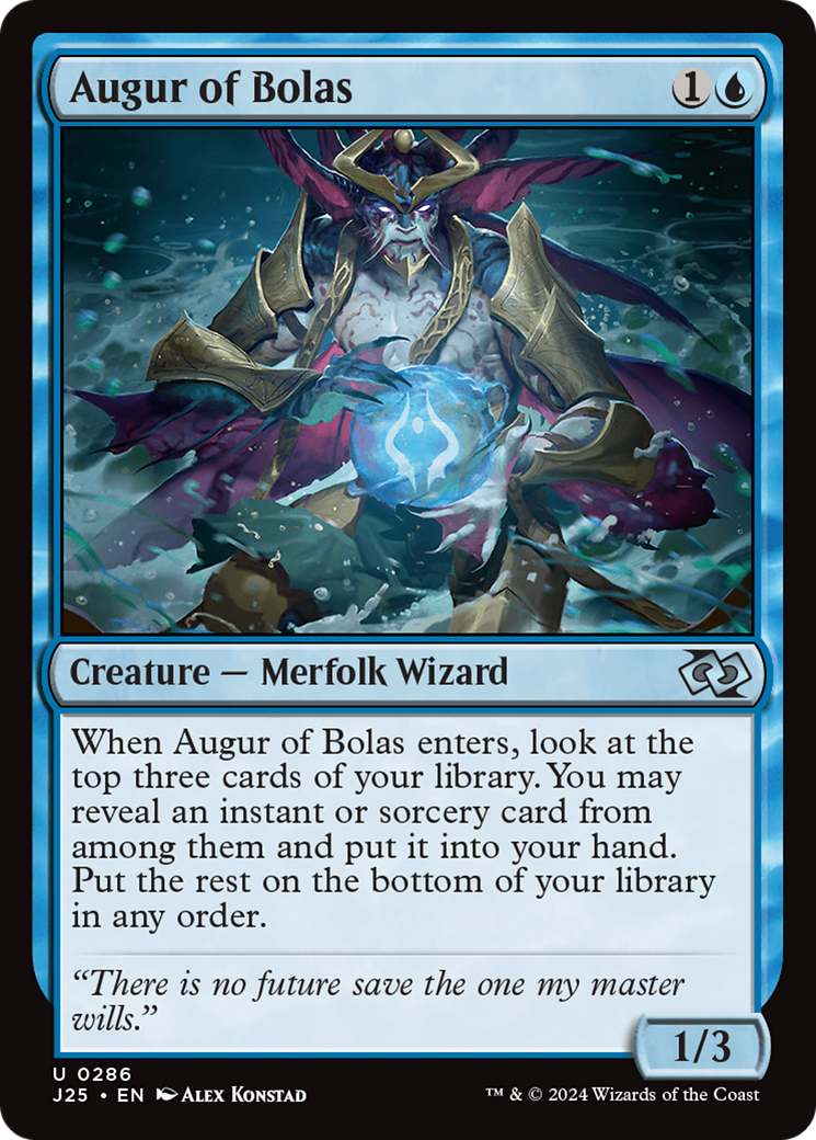 Augur of Bolas (286) [Foundations Jumpstart] - Deck Out Gaming