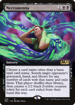 Necromentia (Extended Art) (359) [Core Set 2021] - Deck Out Gaming