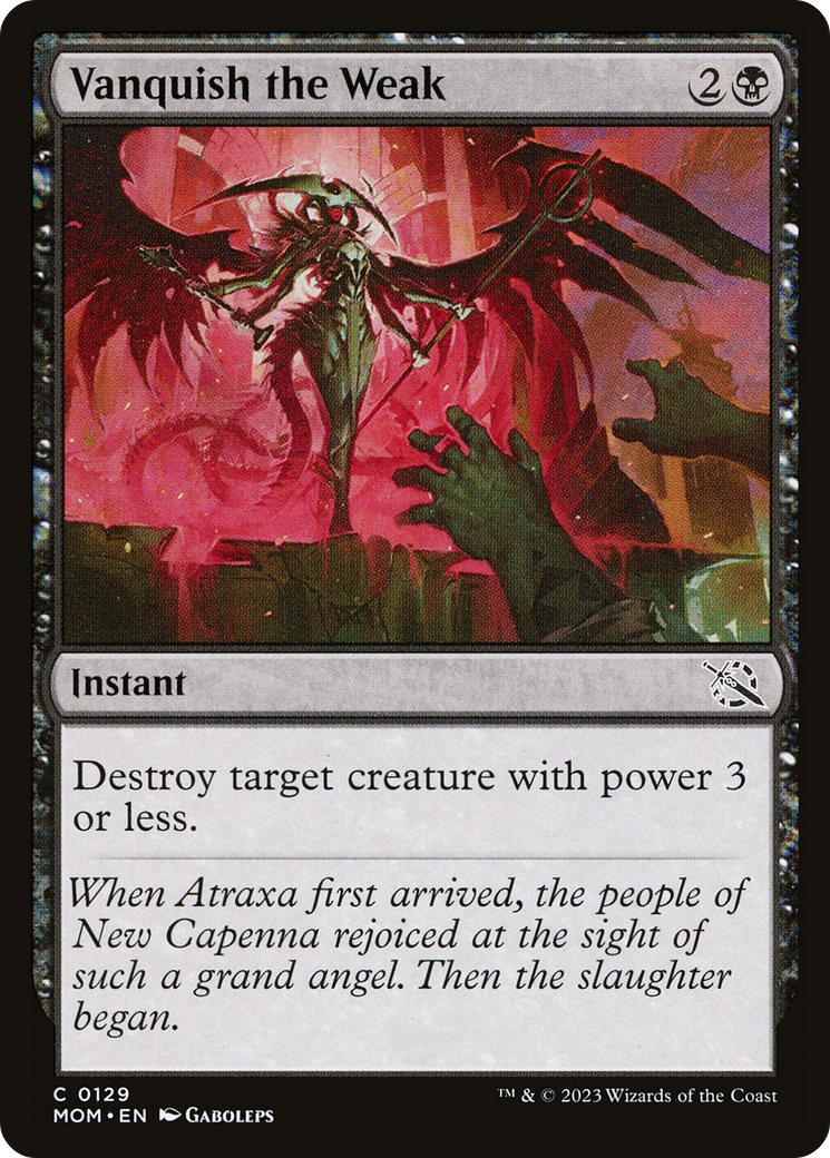 Vanquish the Weak (129) [March of the Machine] - Deck Out Gaming