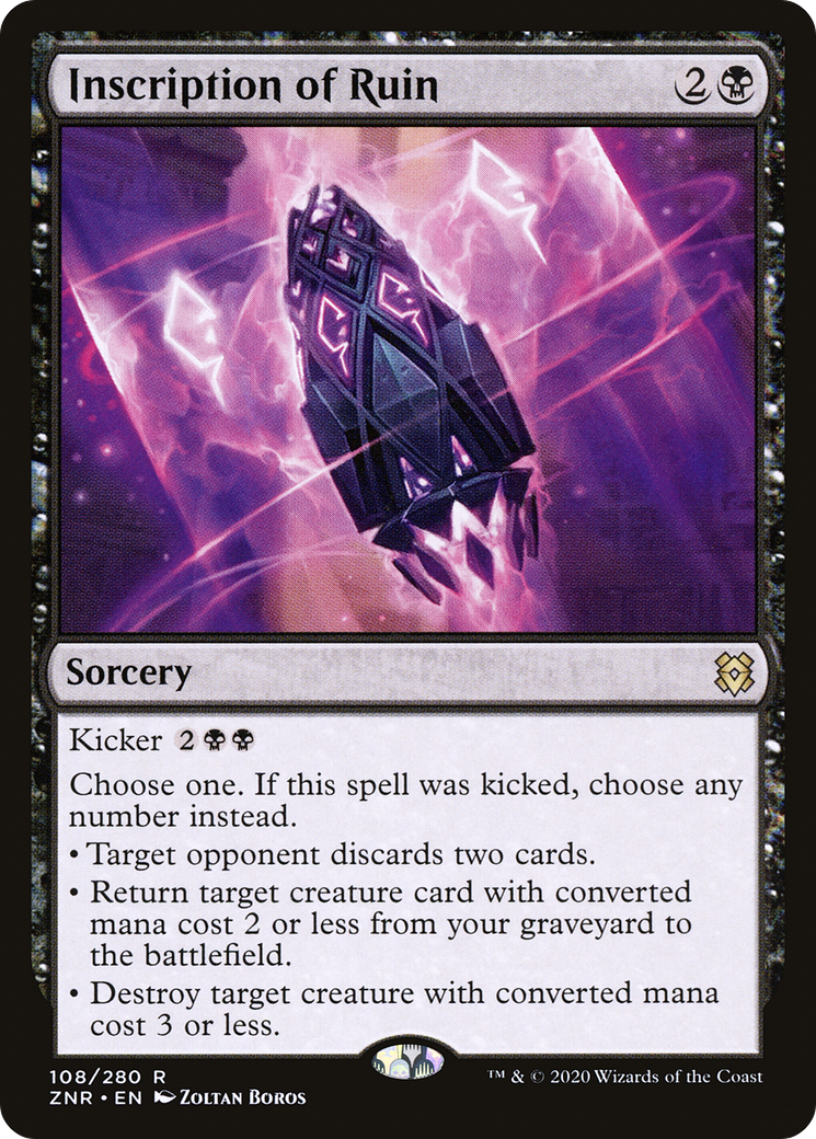 Inscription of Ruin (108) [Zendikar Rising] - Deck Out Gaming